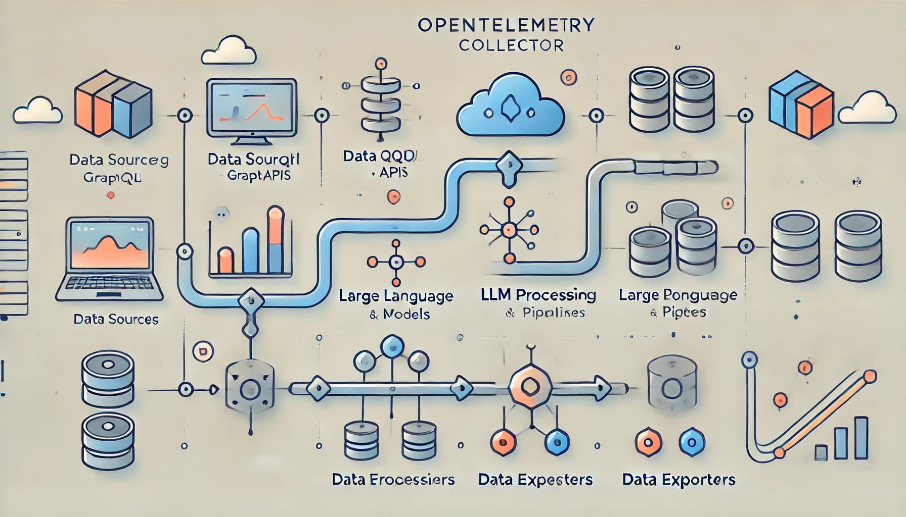 Featured image of post MCP with GraphQL —— LLM 大模型高效访问异构数据源